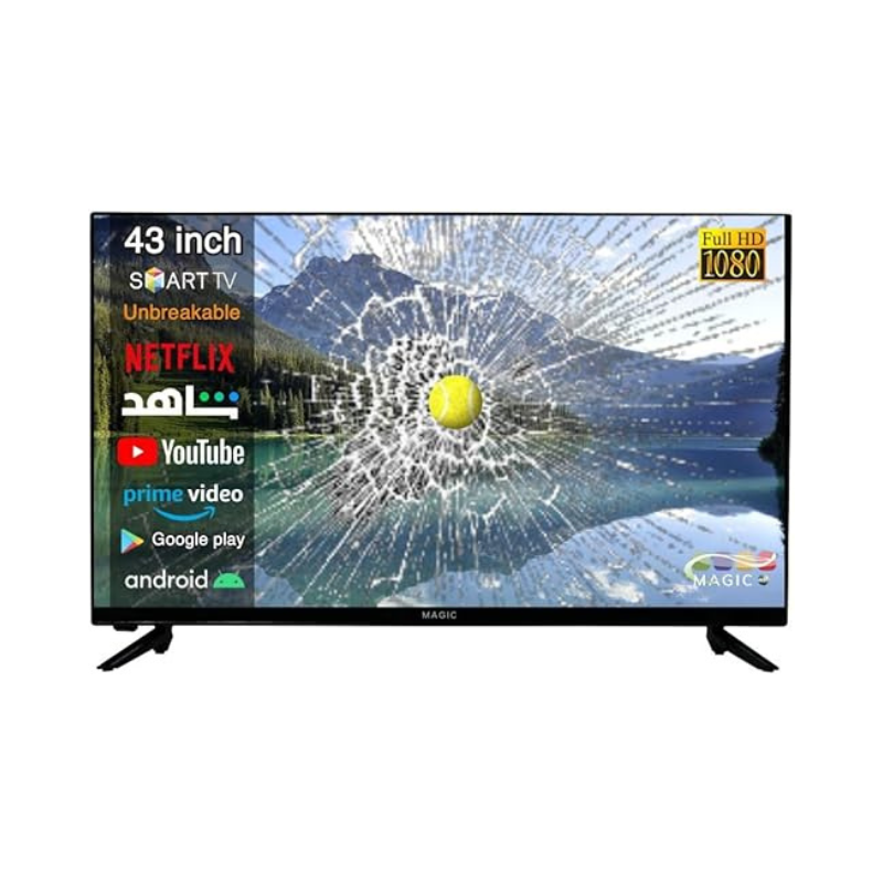 مقاس 43 انش FHD ماجيك تلفزيون ذكي بشاشة
